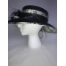 August 's Hat Derby Feathers Lace Fine Millinery Wedding Church Black New 766288005679 eb-88515088